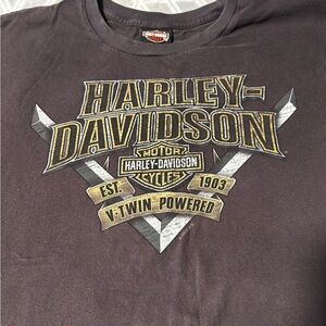 Harley-Davidson authentic brown Tee